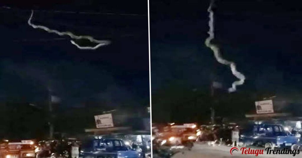 A Massive Snake Falling from the Sky