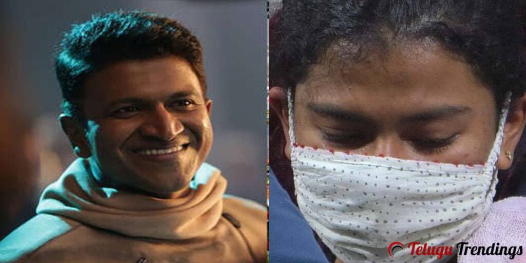 Puneeth Rajkumar’s Daughter Dhriti Cries at Seeing her Father Mortal Remains