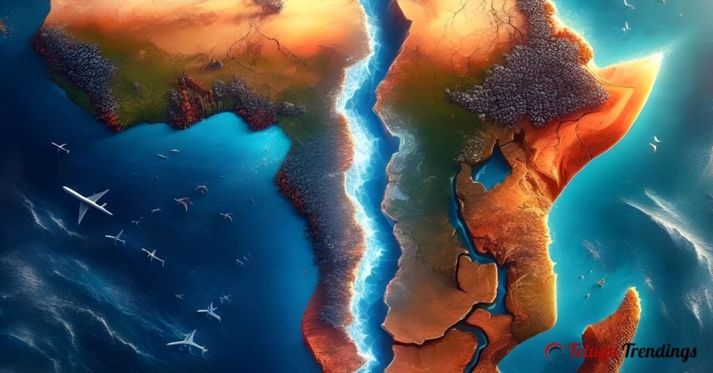 Africa Splitting Apart New Ocean